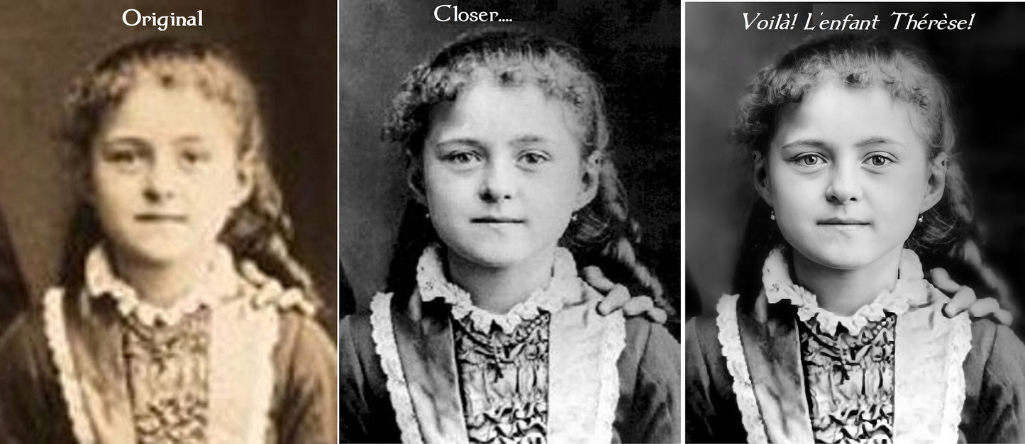 St. Therese of the Child Jesus – Exclusive Restoration! Vivid! – 3 sizes – Archival Quality