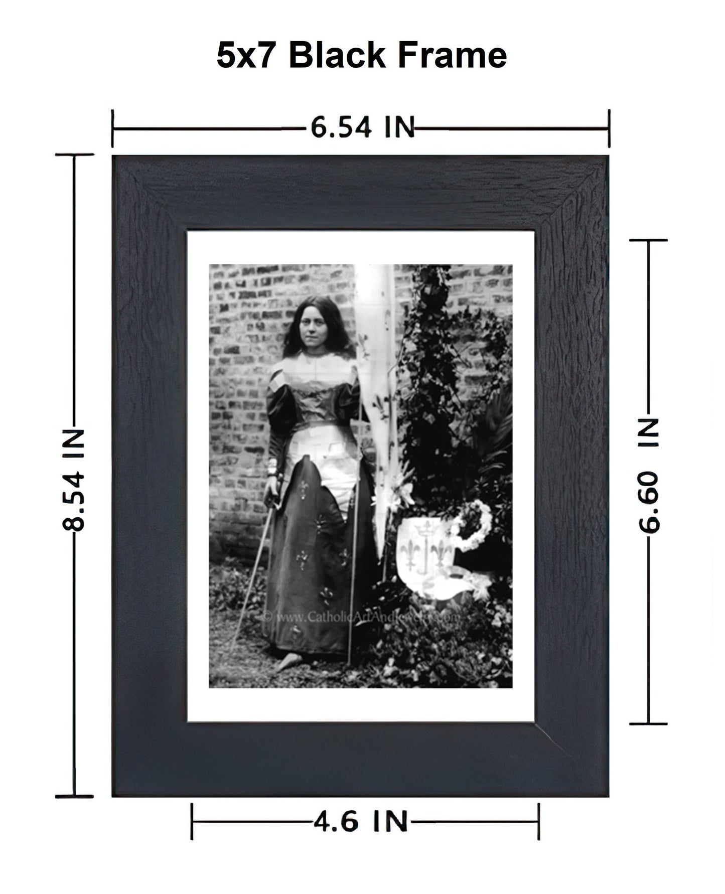St Therese–Prayer Warrior – Exclusive Photo Restoration!