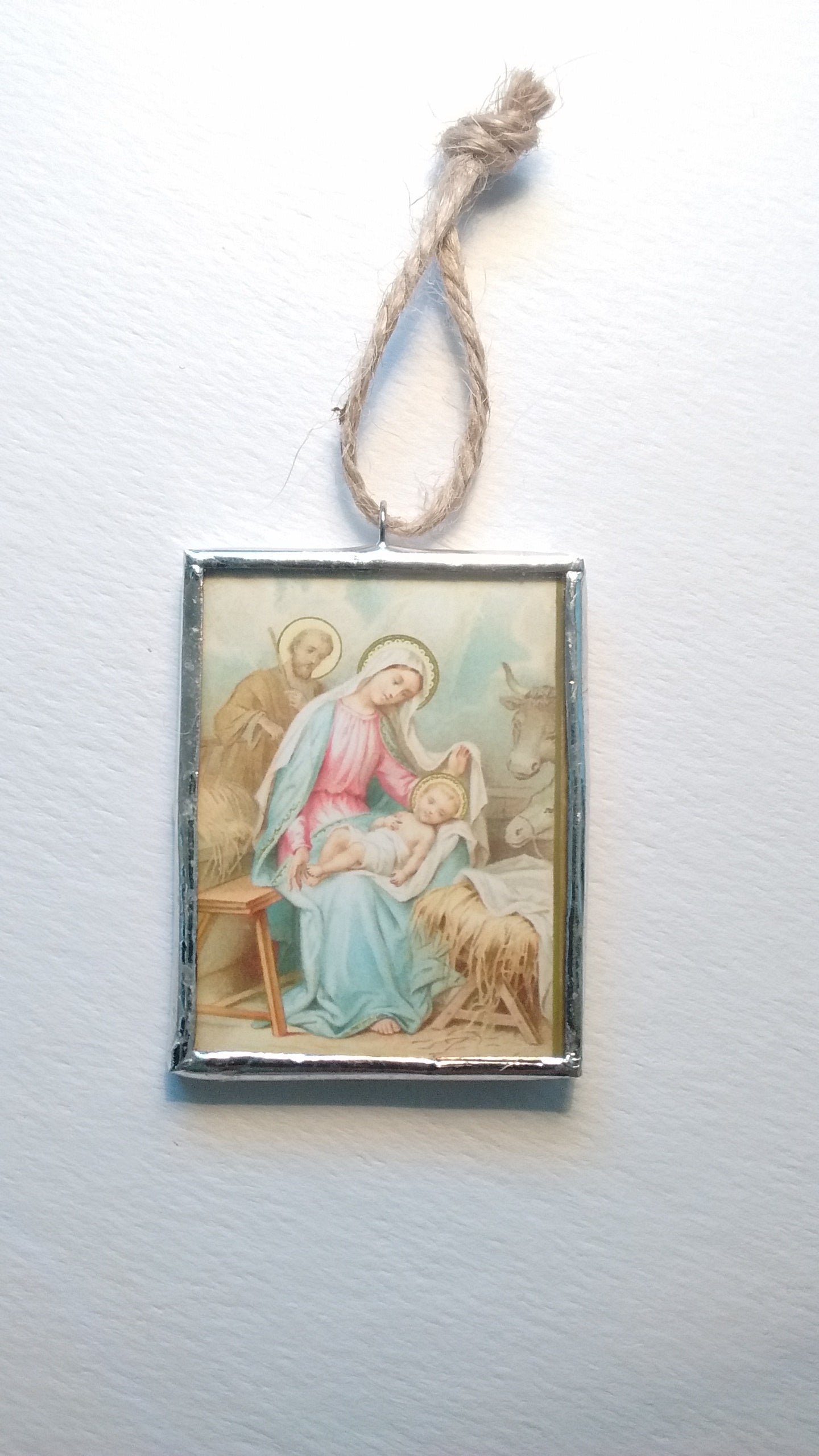 Victorian Nativity Christmas Ornament