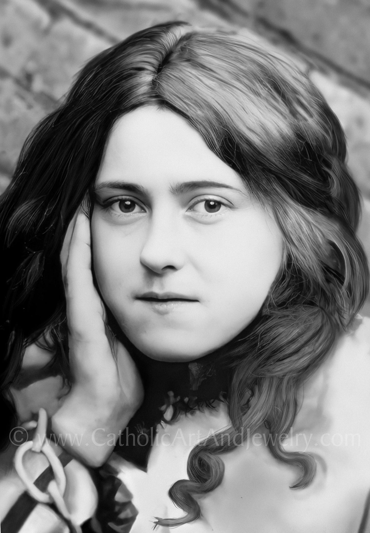 St Therese as Joan of Arc – Exclusive Photo Restoration!