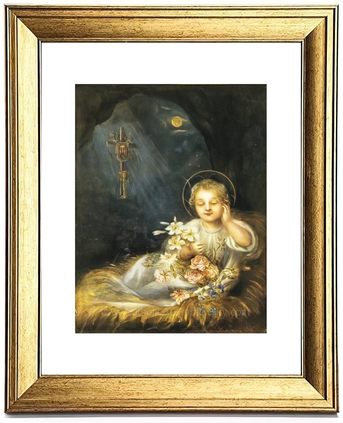 St Therese's Dream of the Child Jesus – Painting by St Therese of Lisieux – 3 sizes – Catholic Art Print