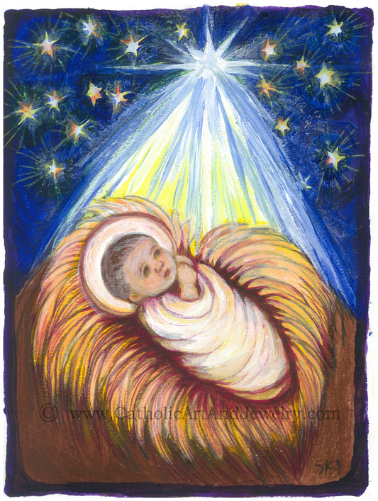 Baby Jesus Art Print