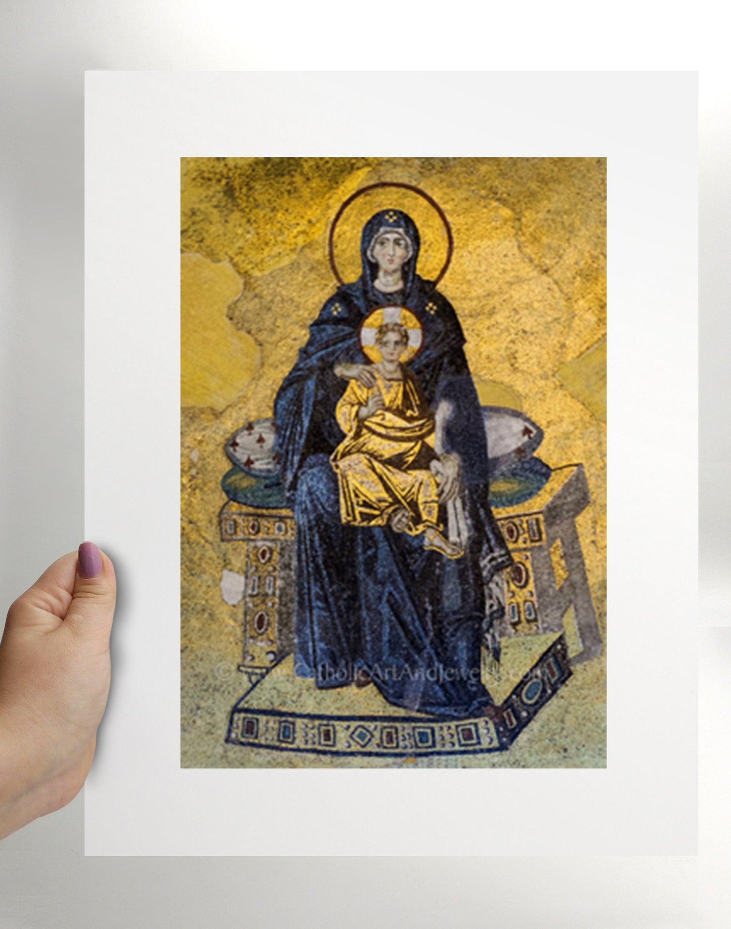 Theotokos – The Virgin and Child – Hagia Sophia, 537 A.D. – 3 sizes