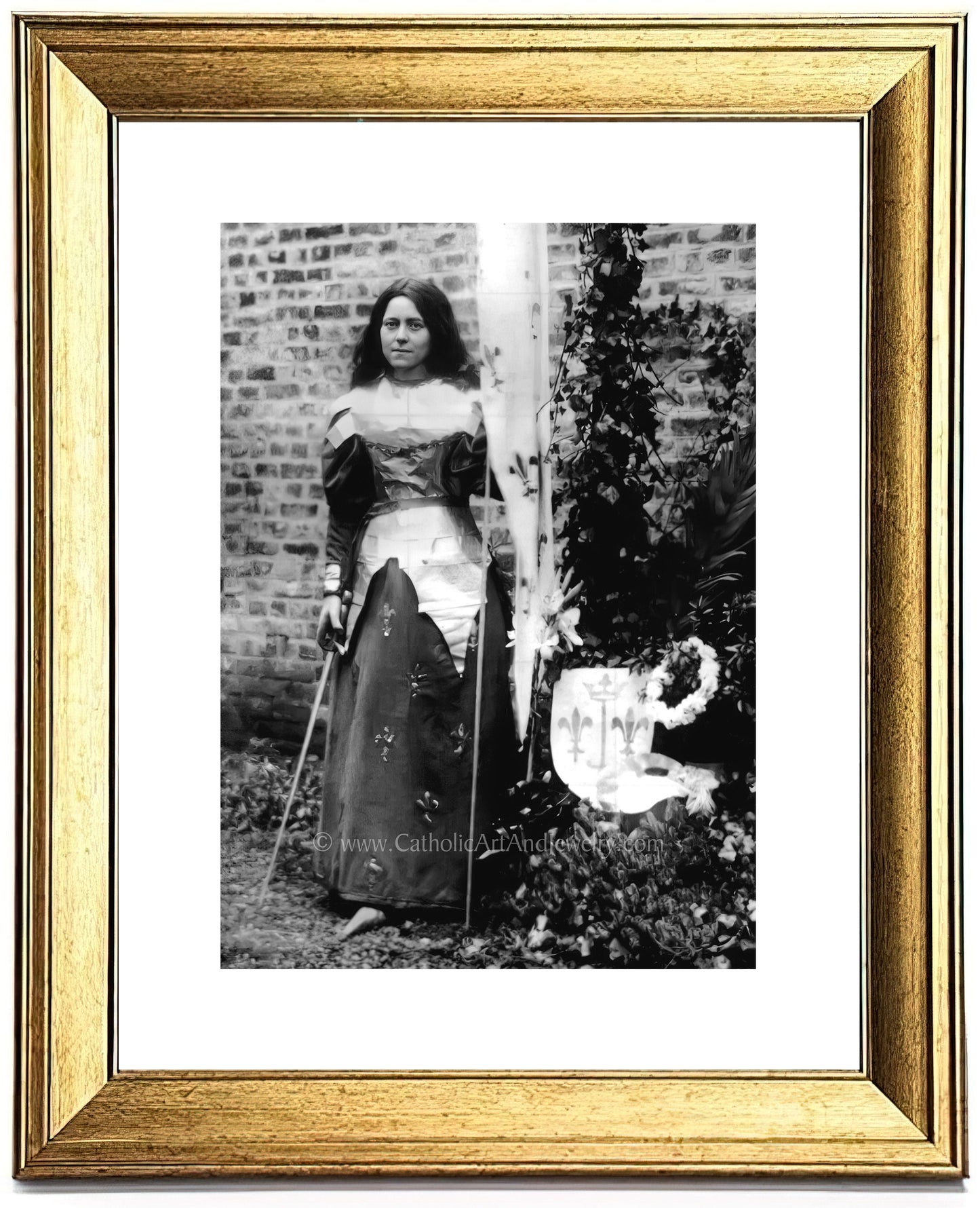 St Therese–Prayer Warrior – Exclusive Photo Restoration!