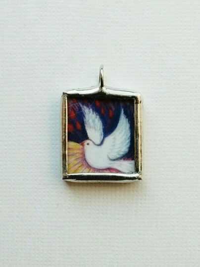 Holy Spirit Dove Pendant