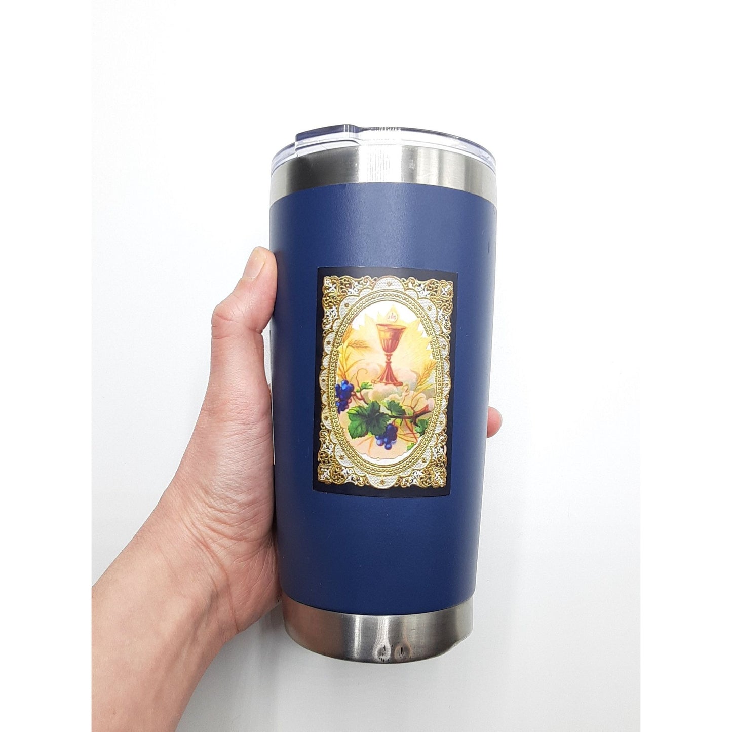 Beautiful Holy Eucharist Sticker! – High Quality Vinyl – Wash Over and Over – Let Your Spirit Shine!