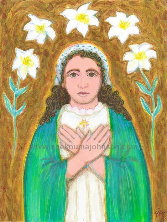 Maria Goretti Art Print