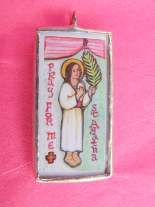 Saint Agatha Pendant