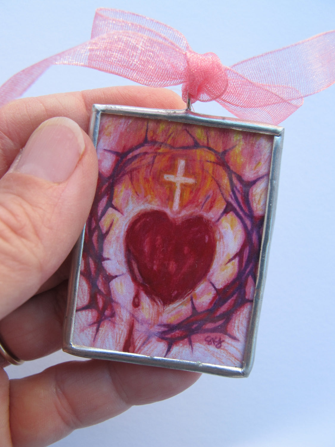 Sacred Heart of Jesus Ornament