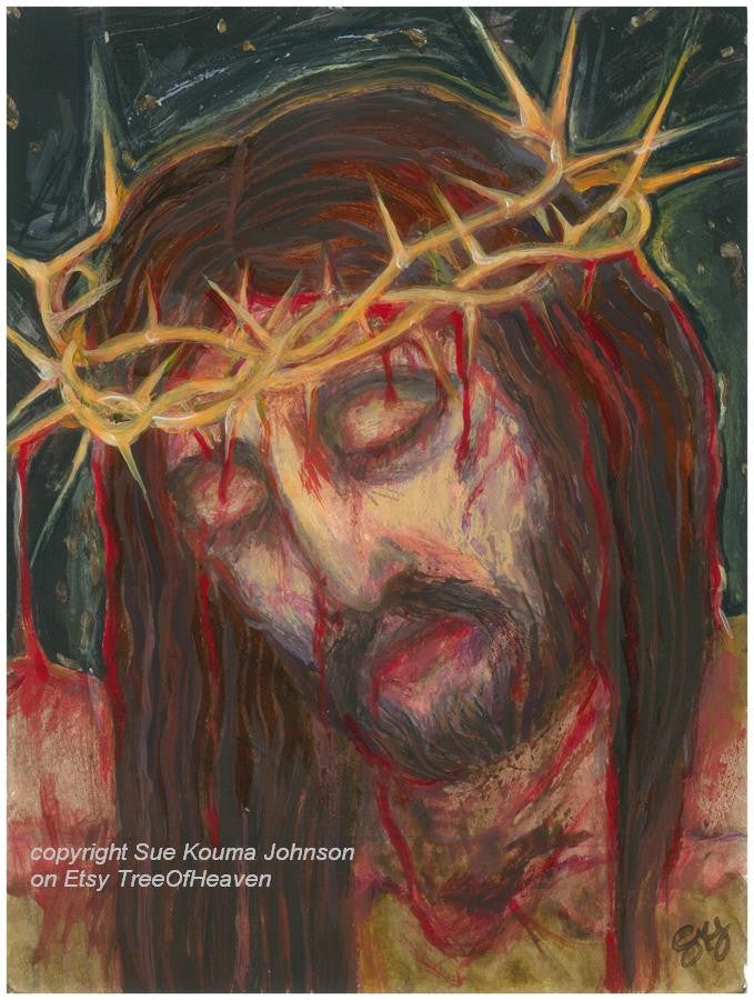 Man of Sorrows Art Print