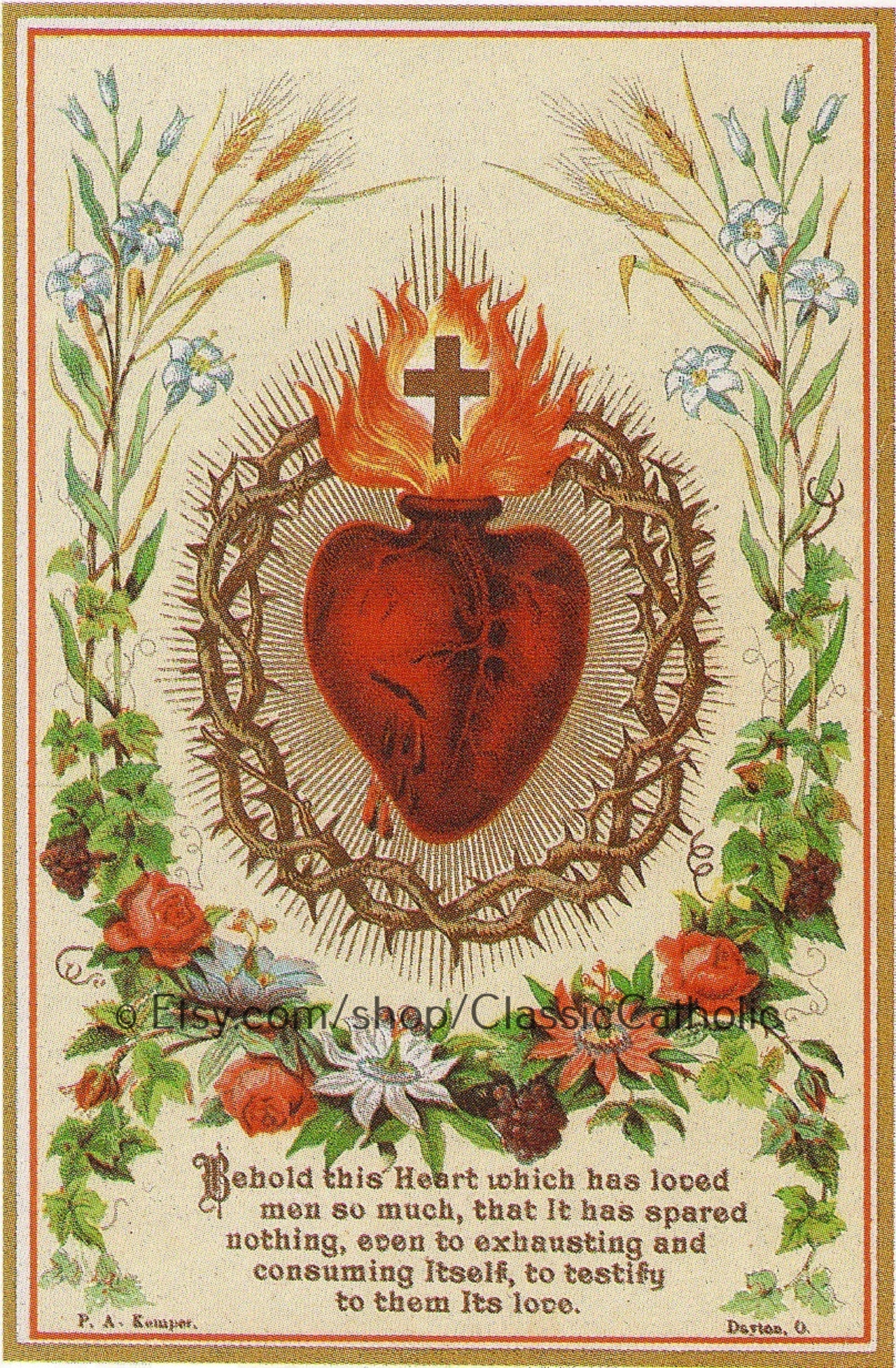 Vintage Catholic Prints (Various)
