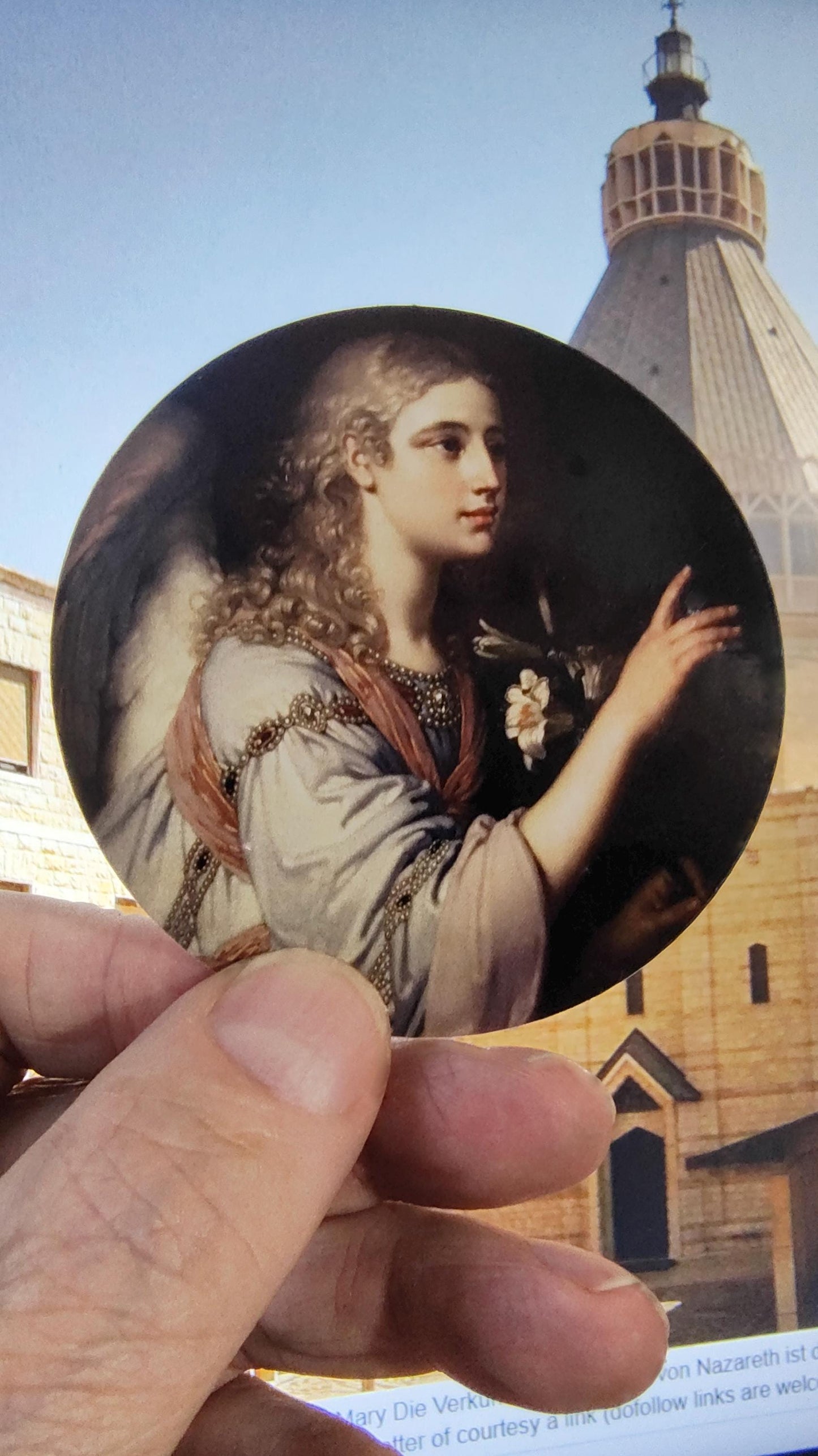 New! The Annunciation – Vladimir Borovikovsky – Catholic Stickers –  High Quality Vinyl