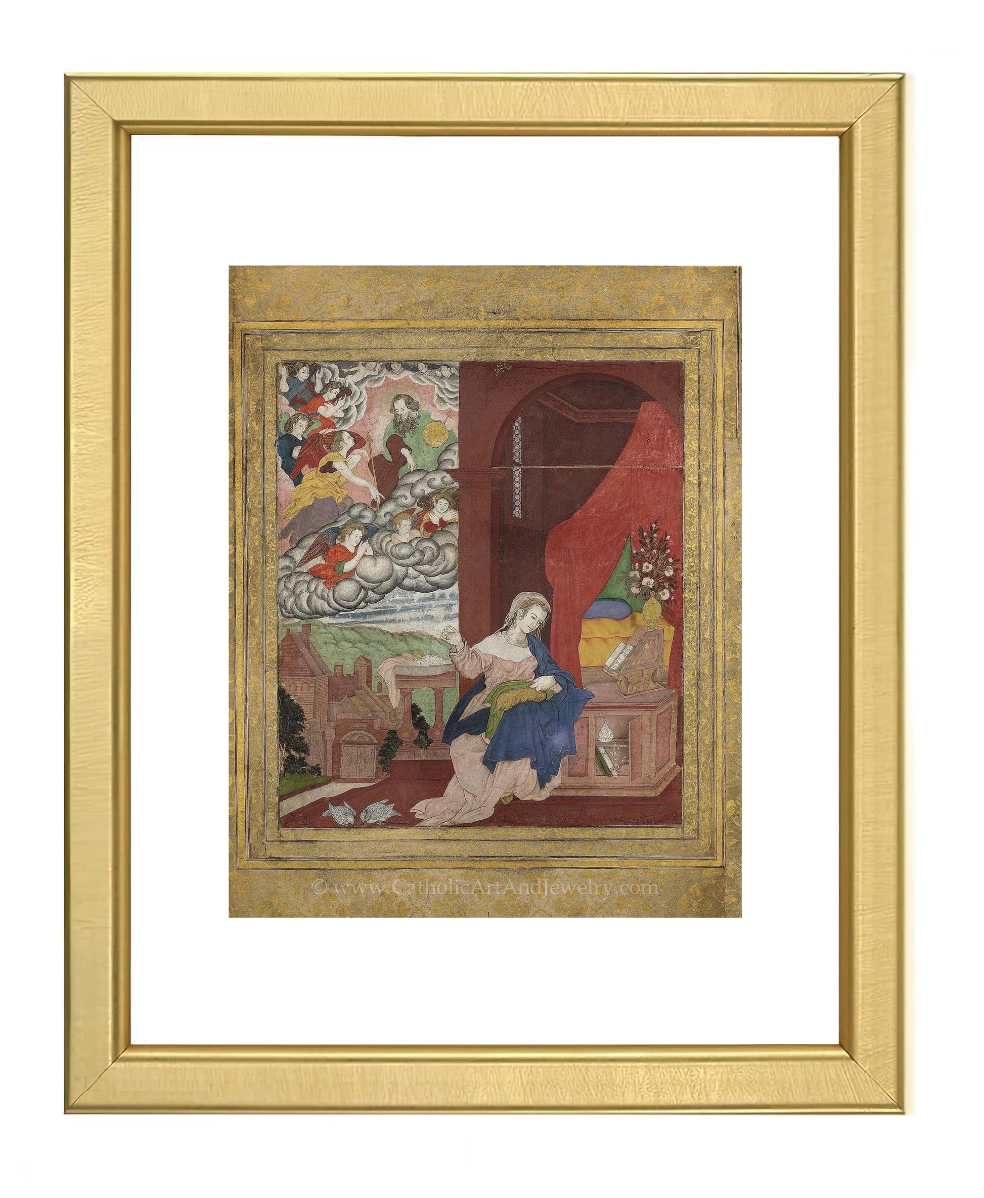a painting of a woman sitting in a chair