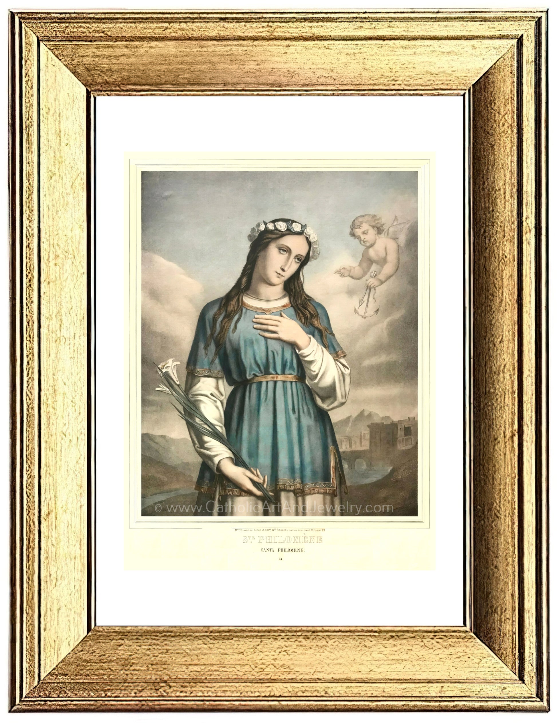 a painting of a woman holding a baby