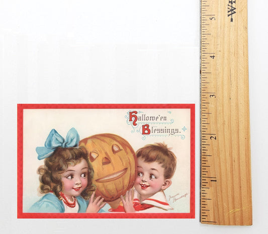New! Christian Halloween Holy Card – Blessings for All Hallows Eve – (Pack of 10/100/1000)