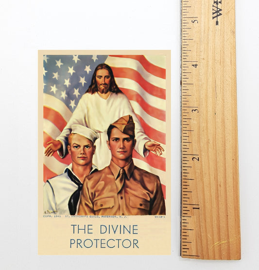New! Veterans Holy Card – Soldiers-Sailors – Restored WWII Holy Card – Act of Contrition for Those in Danger of Dying– pack of 10/100/1000
