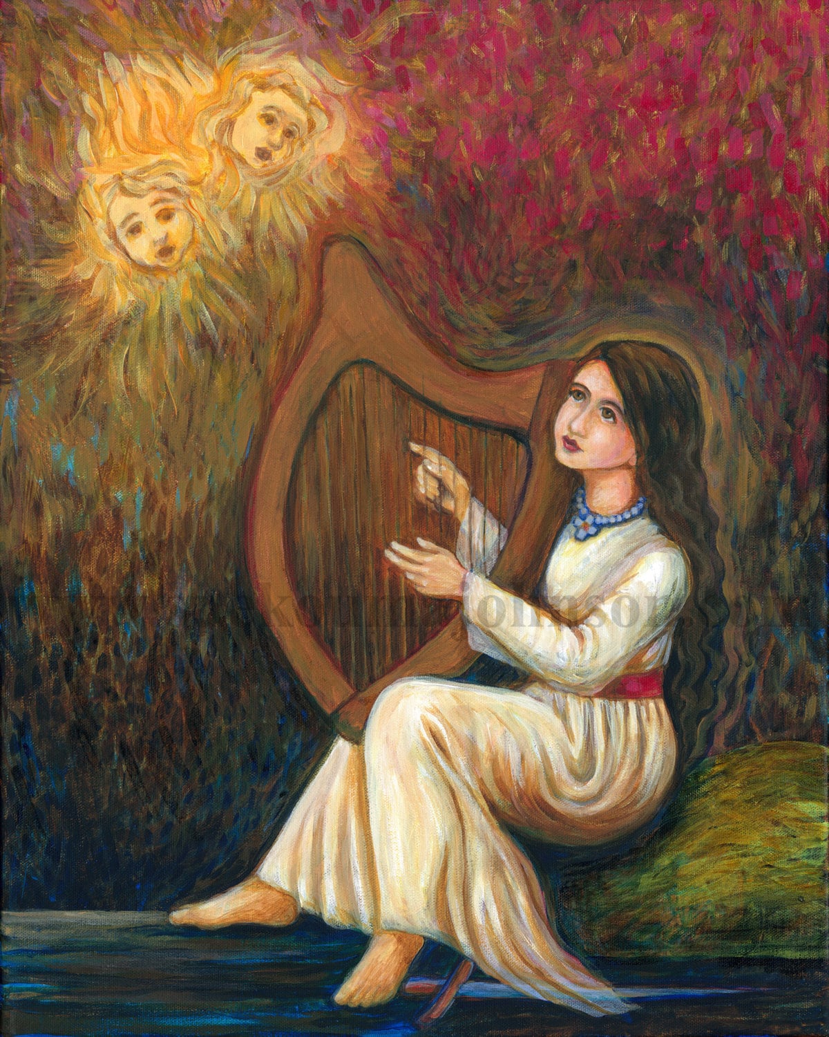 Saint Cecilia Ornament