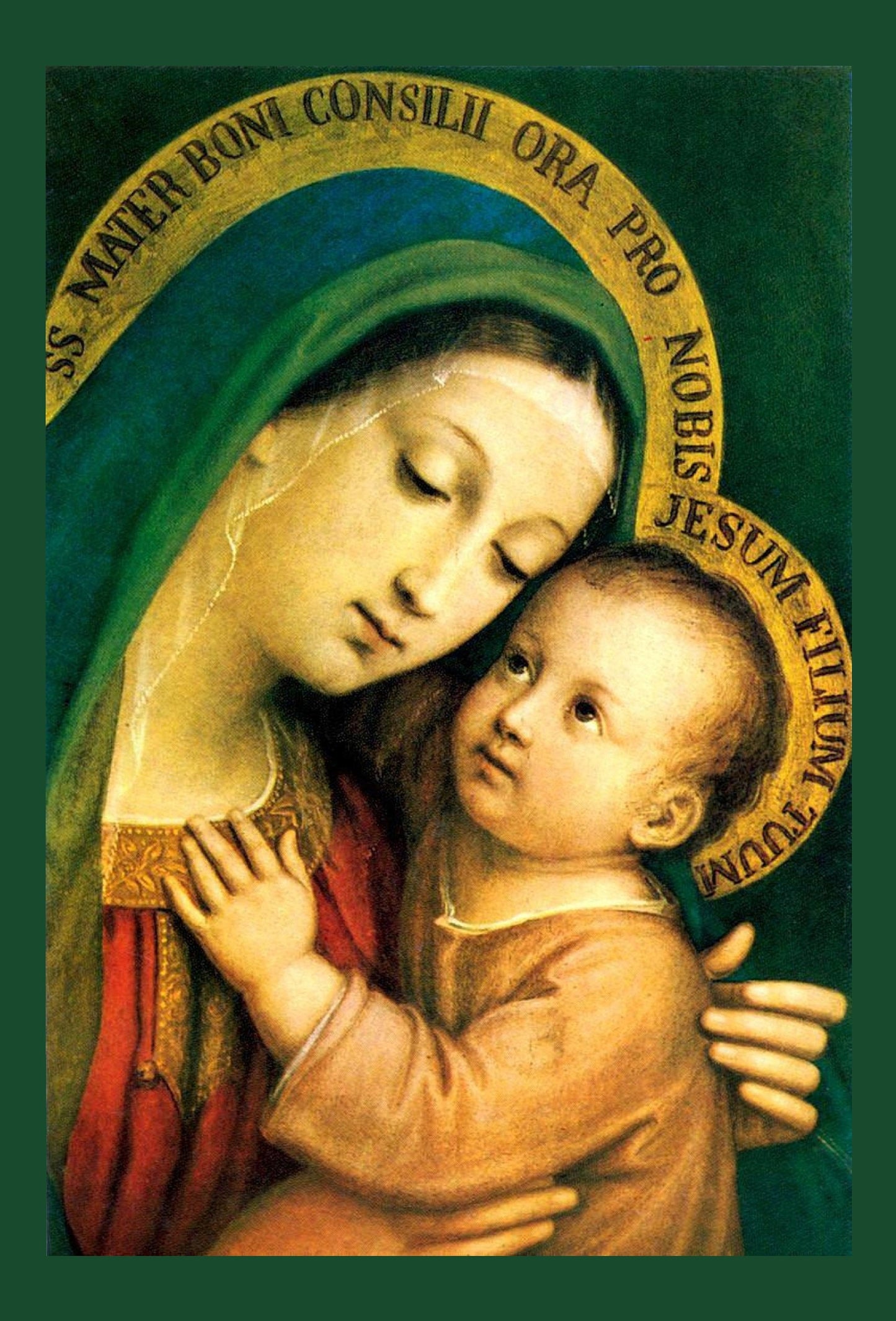 Our Lady of Good Counsel – Pasquale Sarullo – Vintage Holy Card– pack of 10/100/1000