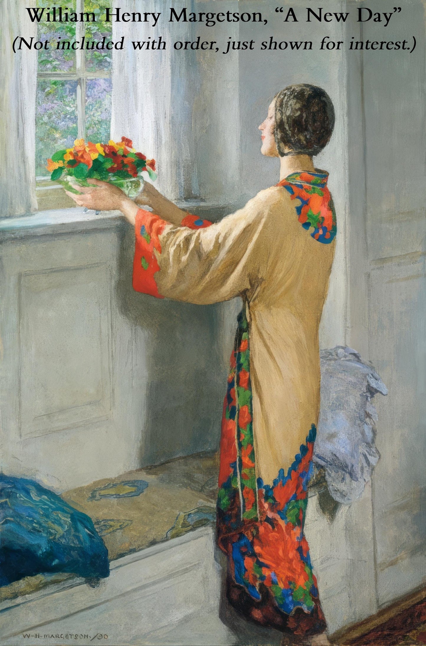 New! The Angel Appearing to the Shepherds – William Henry Margetson – Beautiful Christmas Art – Archival uality