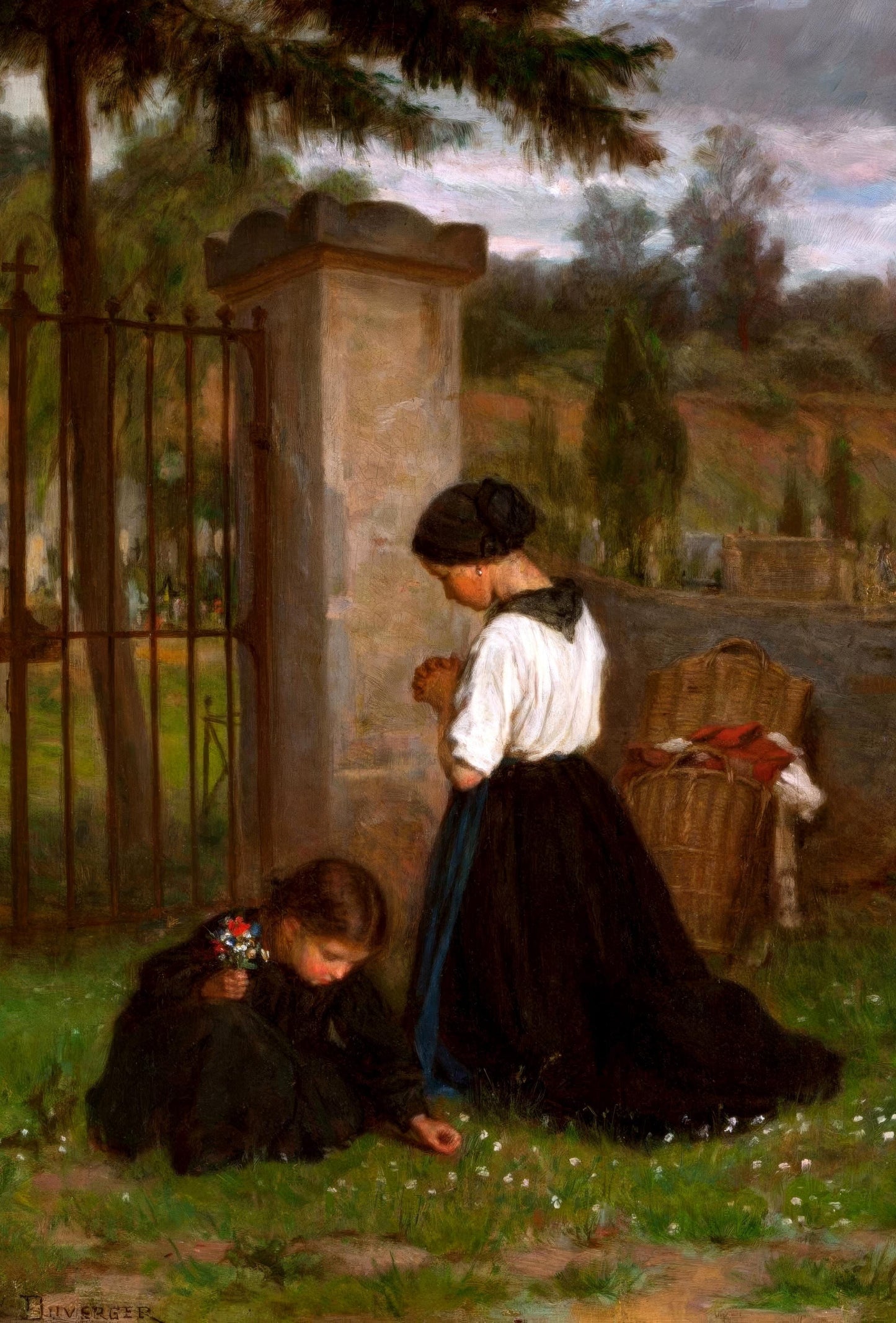 New! Large-Sized Holy Card 4x6" – Spiritual Living Will by St. Charles Boromeo – Mother and Daughter, in Remembrance – Pack of 3 / 10 / 100