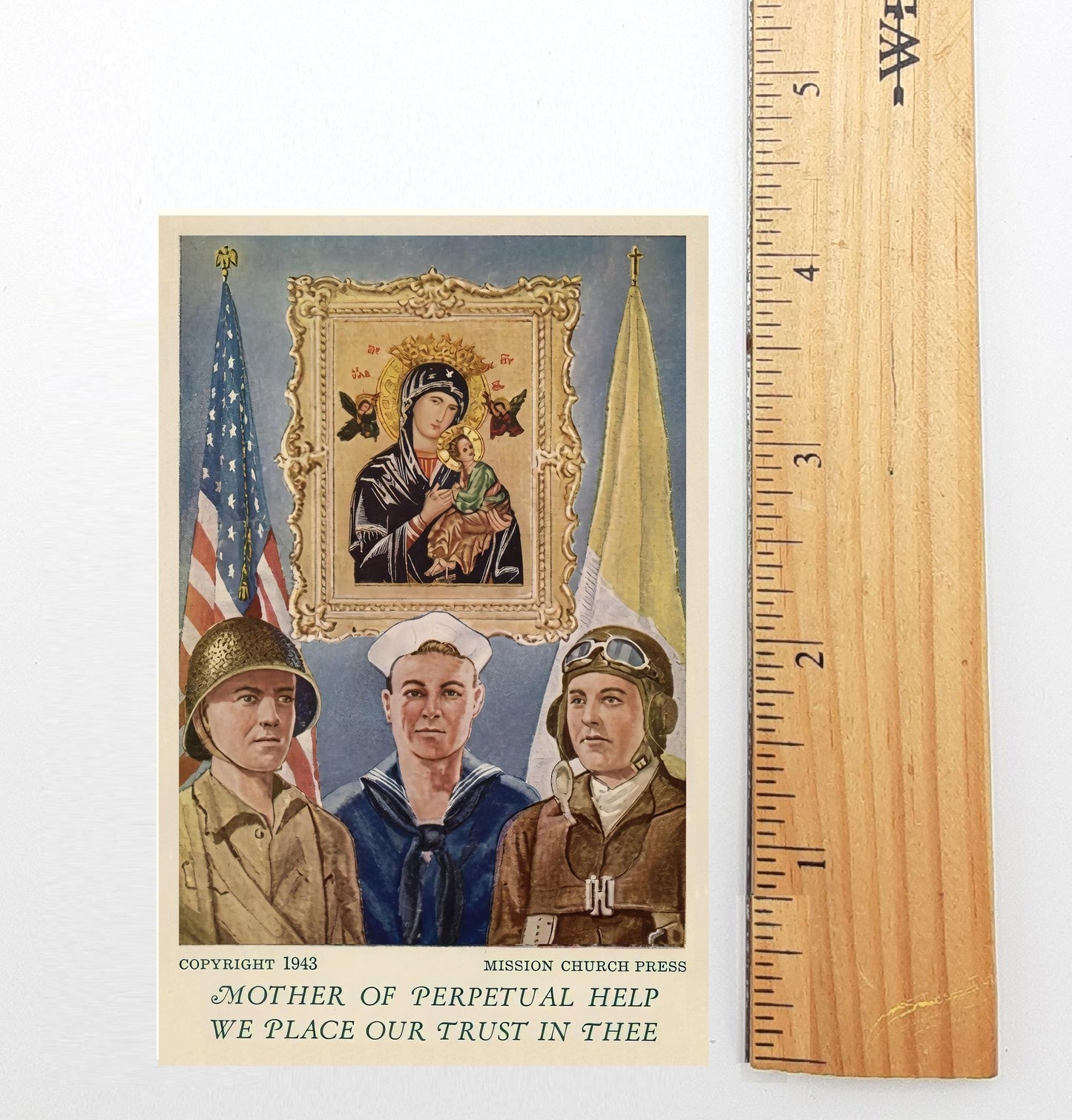 New! WWII Prayer Card for those in Active Service – pack of 10/100/1000