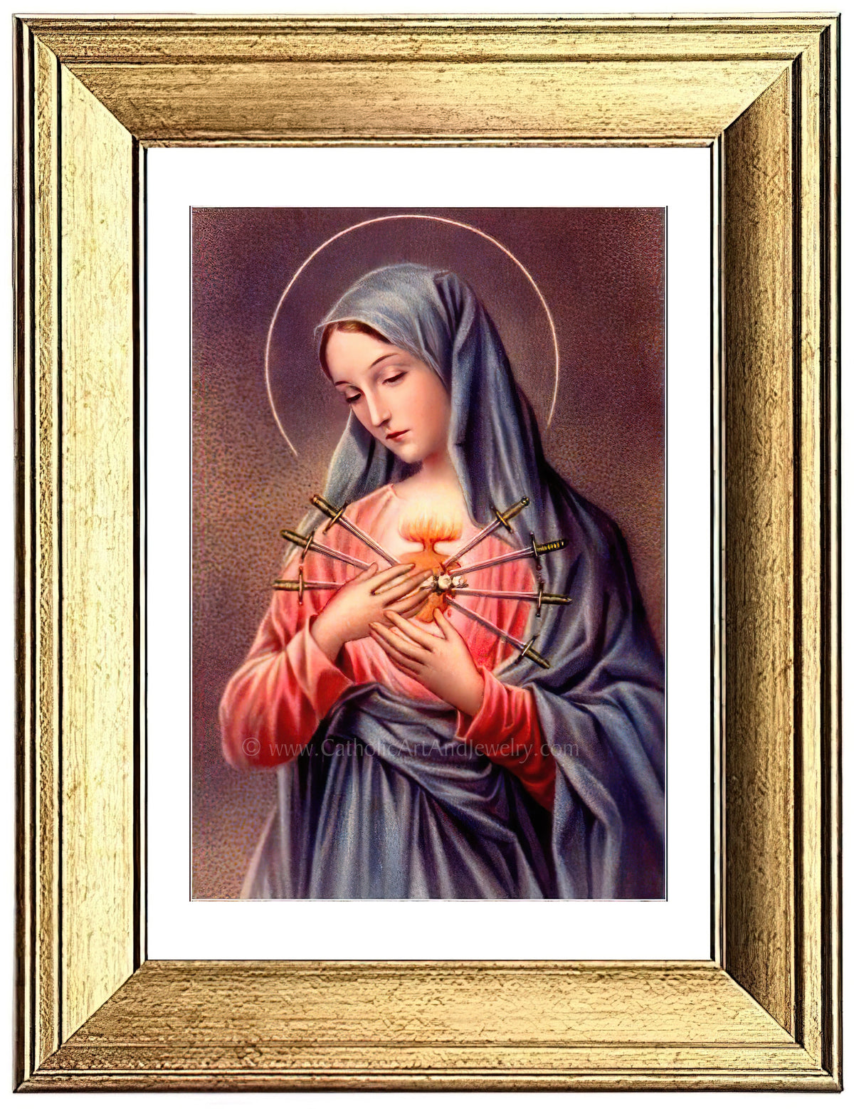 Our Lady of Sorrows – Traditional Catholic Art Print – Archival Qualit ...