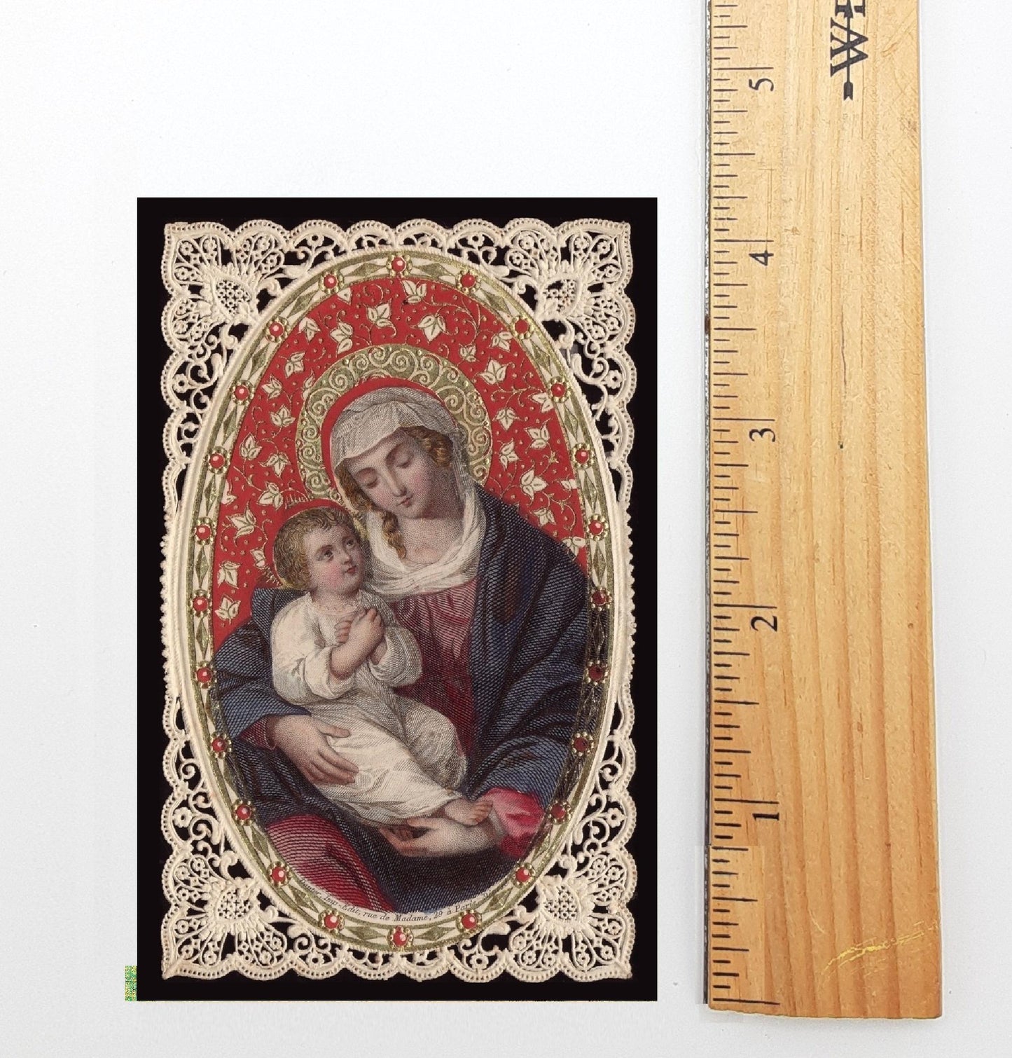 New! Regina Coeli Holy Card – Queen of Heaven –  pack of 10/100/1000 – Restored Vintage Holy Card