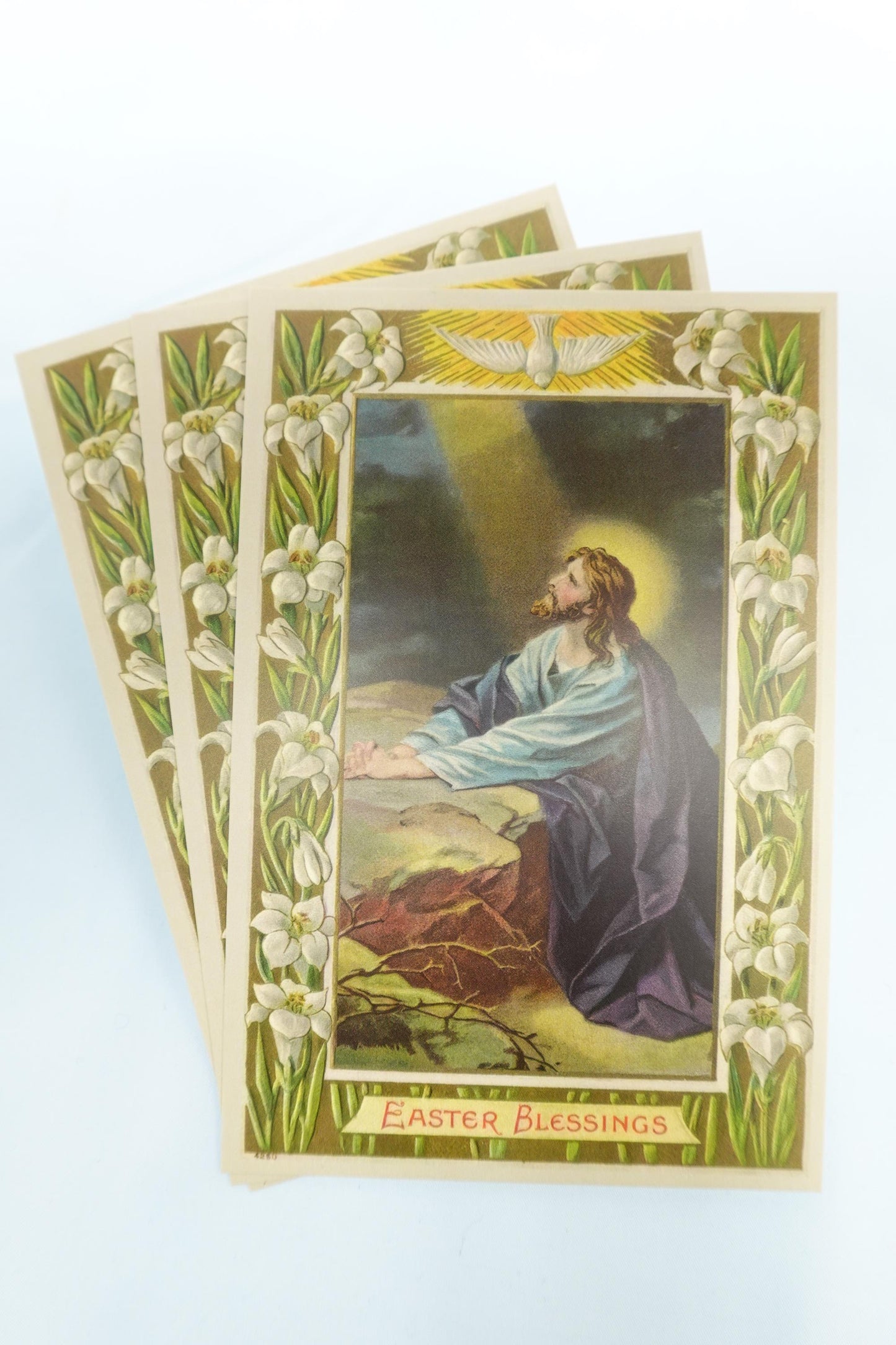 New! Easter Blessings – 4x6 Postcard – pack of 3, 10, or 100 – based on a Vintage Post Card