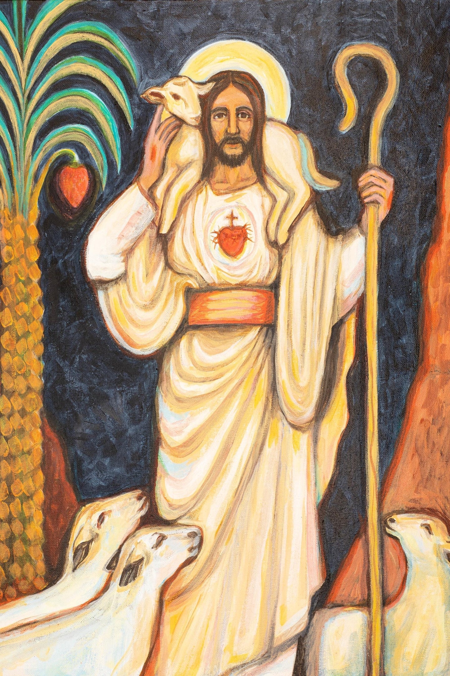 New! The Good Shepherd Holy Cards – by Sue Kouma Johnson – pack of 10/100/1000
