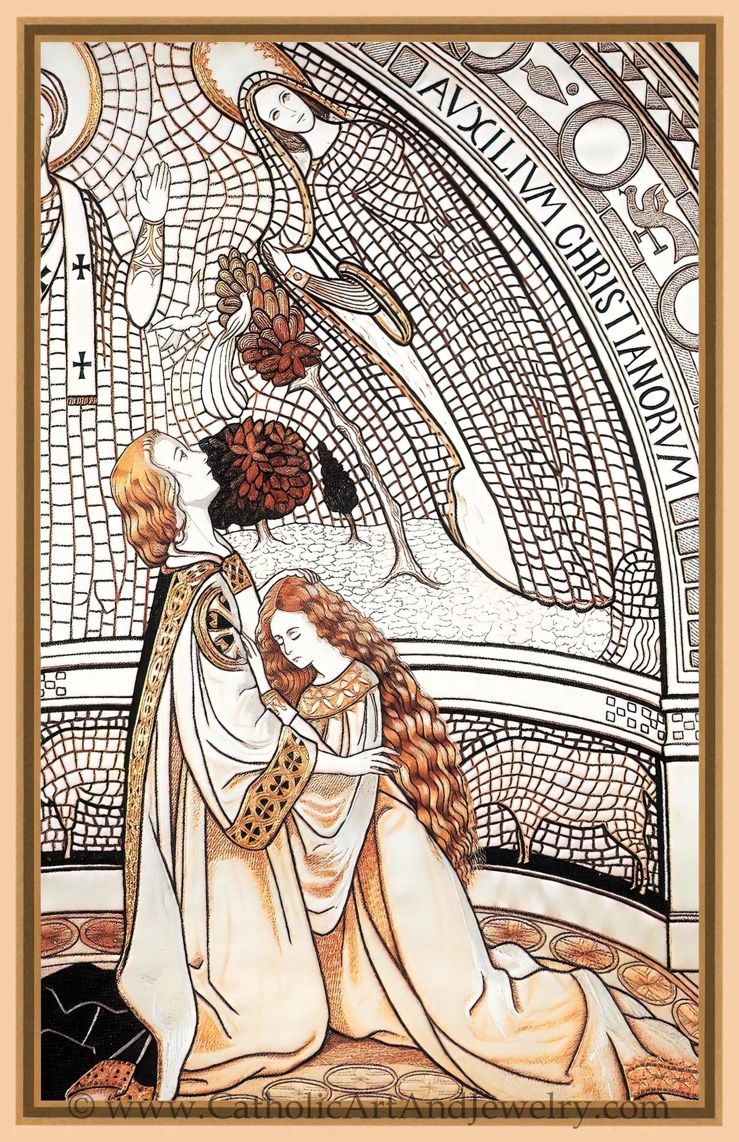 New! Wedding Card – Ezio Anichini – Catholic Wedding Prayer – Mary Help of Christians – pack of 10/100/1000