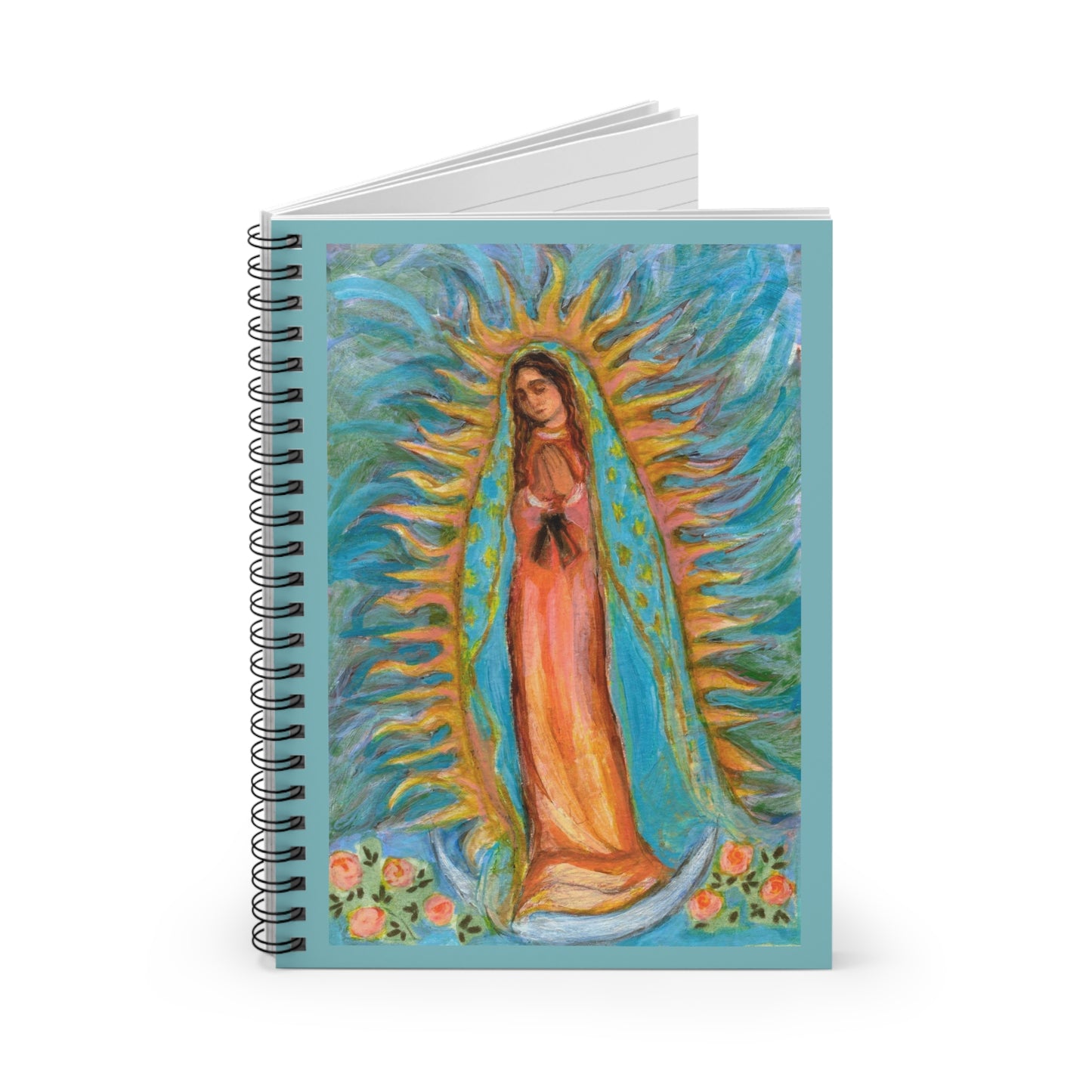 New! Our Lady of Guadalupe Journal - Spiral Notebook - Free Shipping!