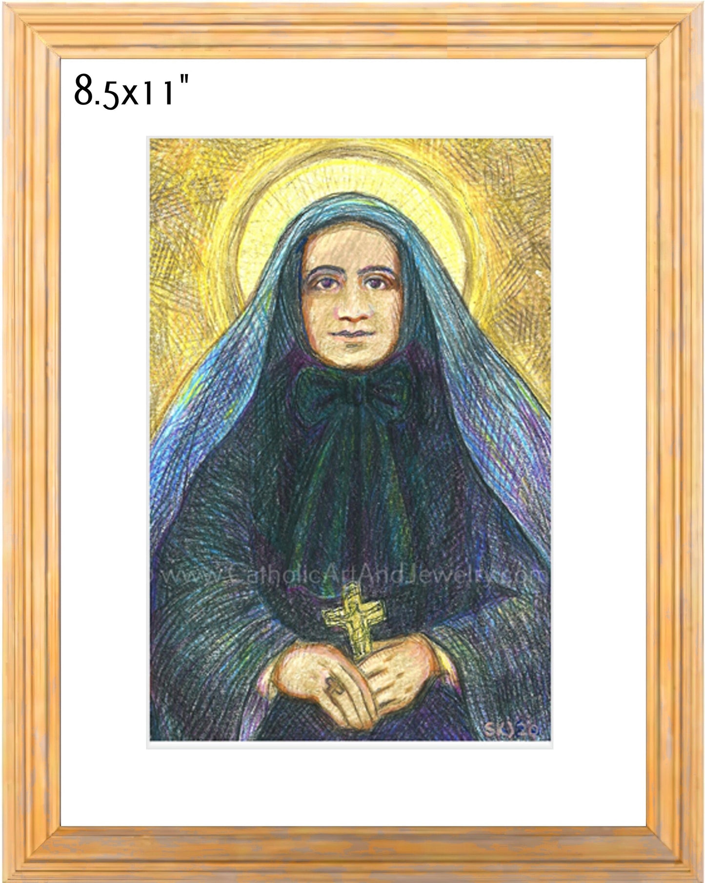 Saint Frances Xavier Cabrini Art Print