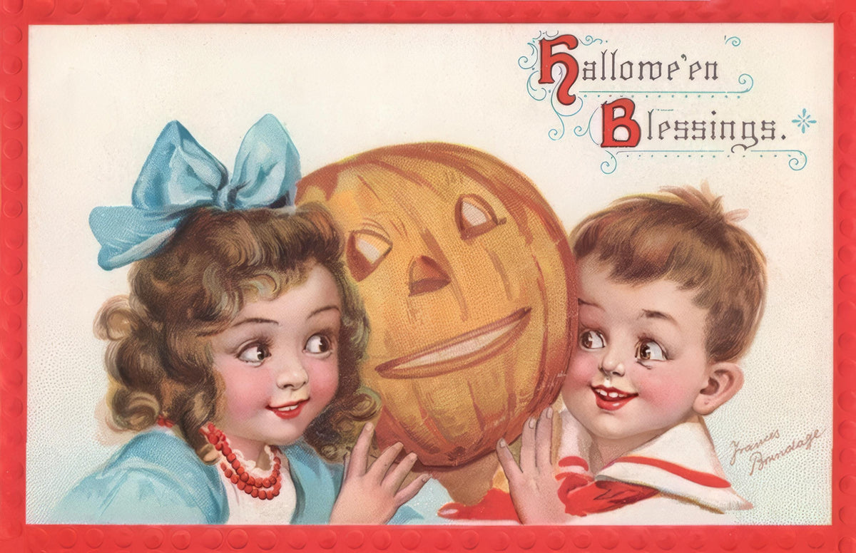 New! Christian Halloween Holy Card – Blessings for All Hallows Eve – (Pack of 10/100/1000)