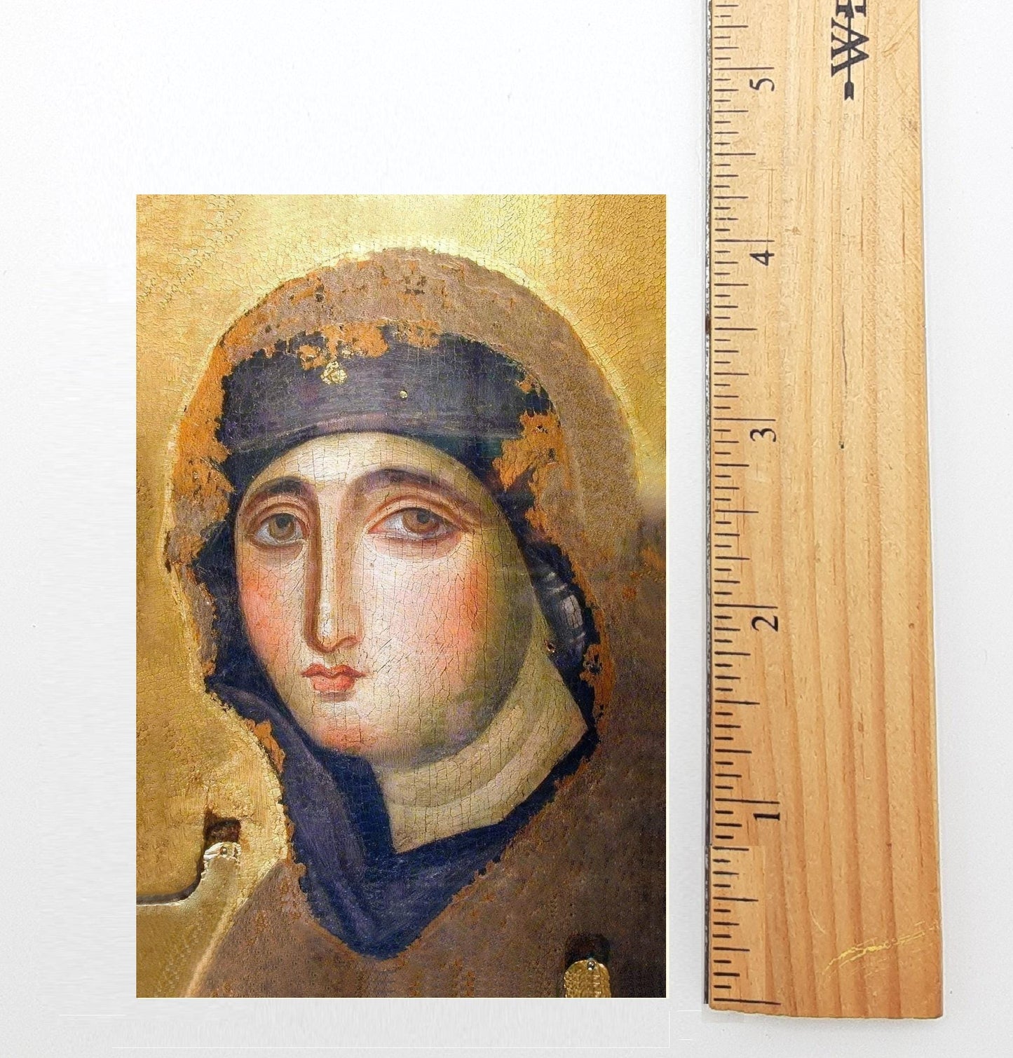 New! Oldest Icon of Mary in Rome – with Oldest Known Prayer to Mary – pack of 10/100/1000 – Restored Vintage Holy Card