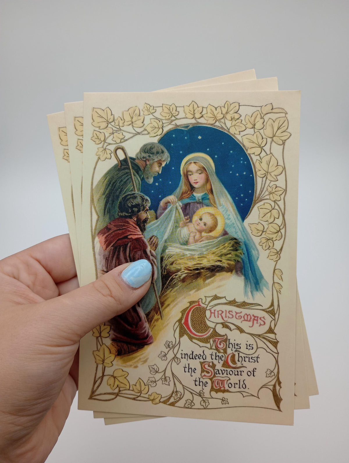 New! Christ Savior of the World Postcard – Envelopes Available – 3, 10 ...