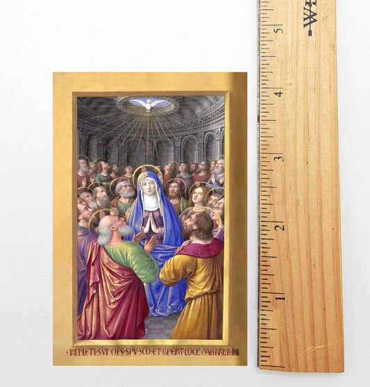 New! Pentecost – Prayer to the Holy Spirit – Vintage Holy Card – pack of 10/100/1000