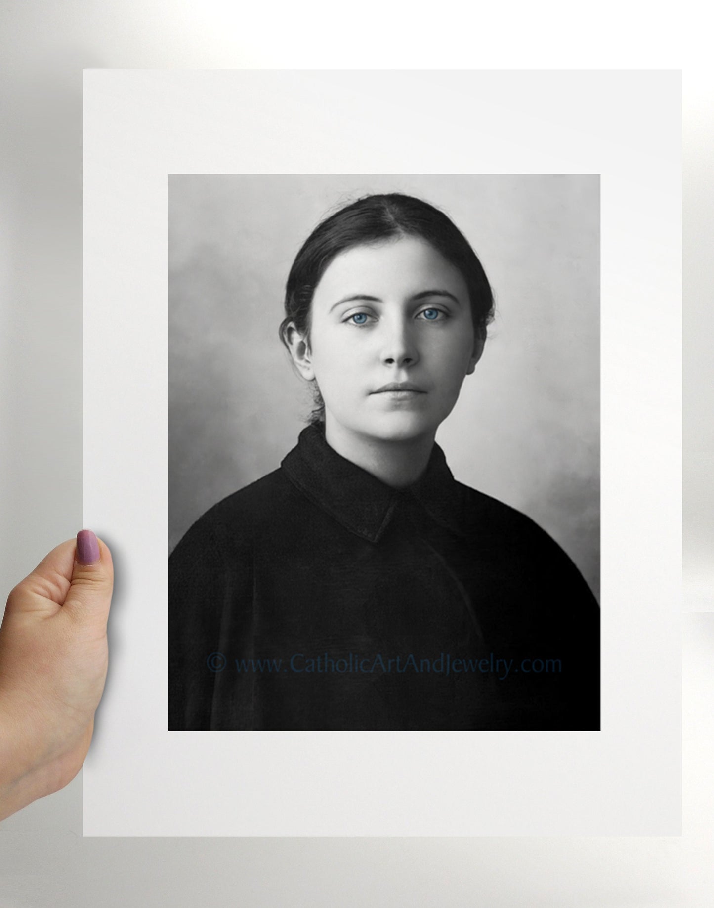 St. Gemma–Vivid Restoration! – Exclusive Photo – 3 Sizes – "Daughter of the Passion of Christ"