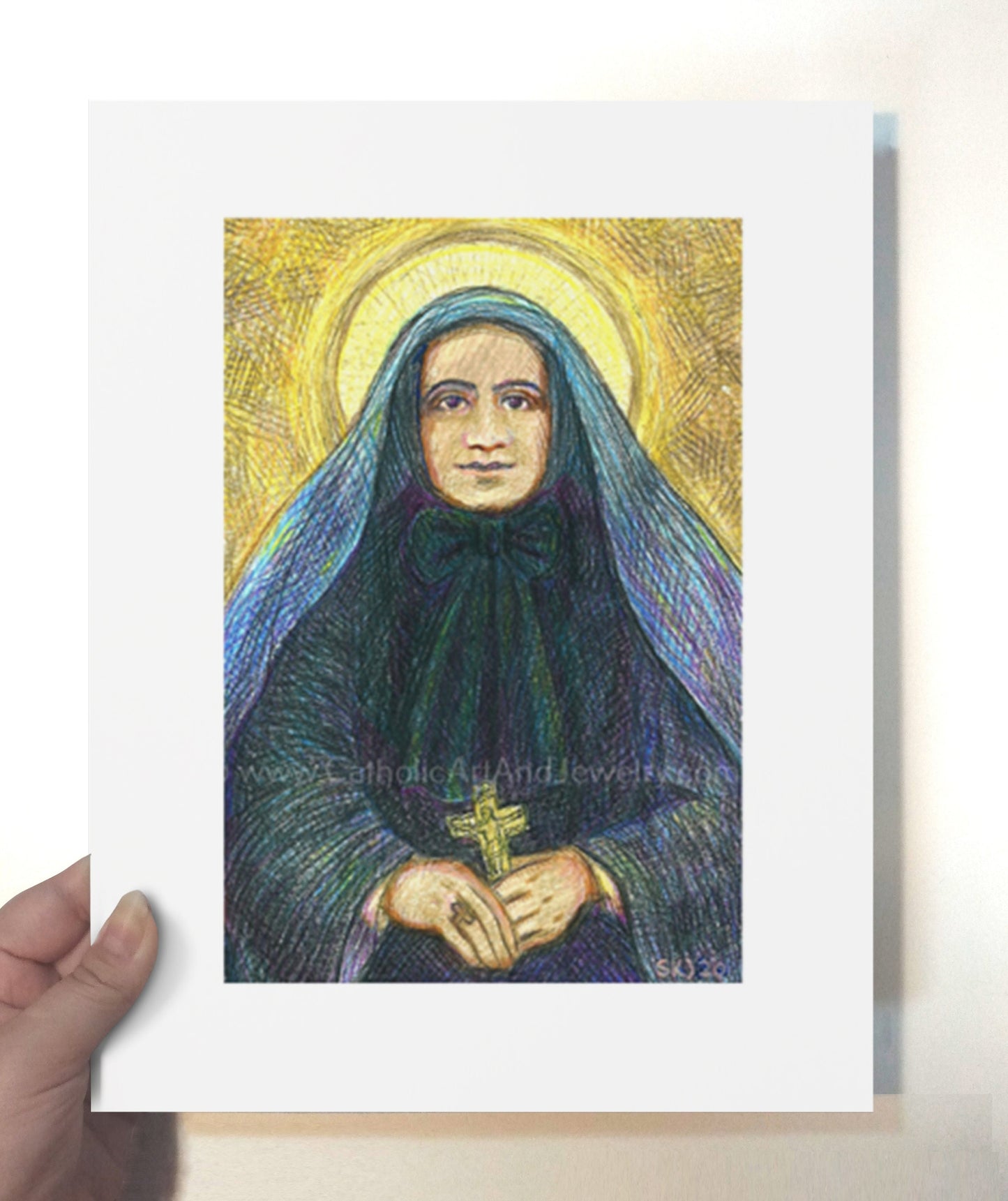 Saint Frances Xavier Cabrini Art Print