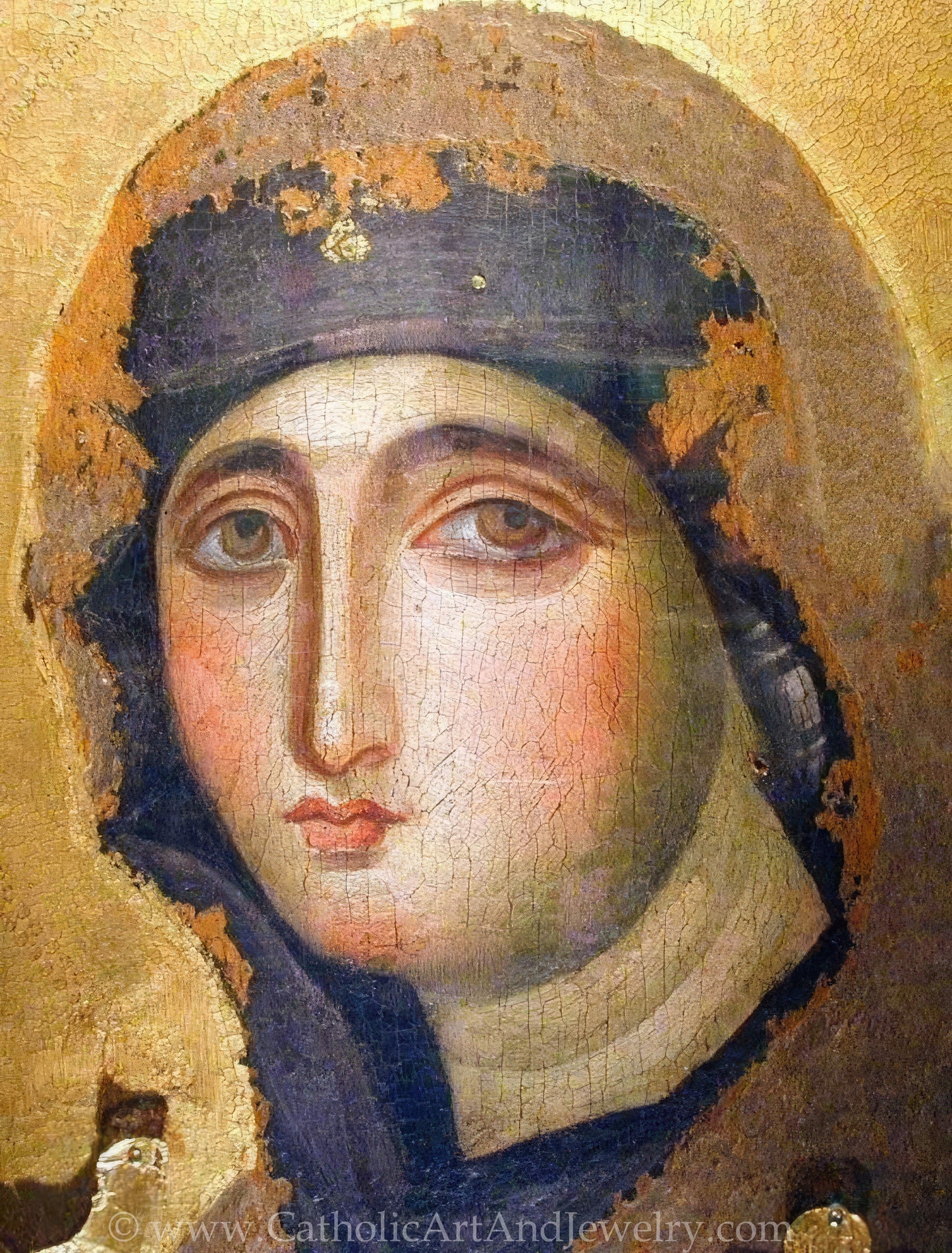 Oldest Icon of Mary in Rome – Advocata Nostra – New to Our Shop! – Catholic Art – Catholic Gift – Archival Quality
