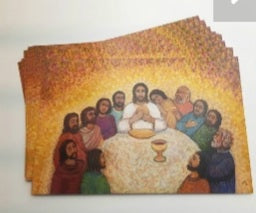 Last Supper Postcard
