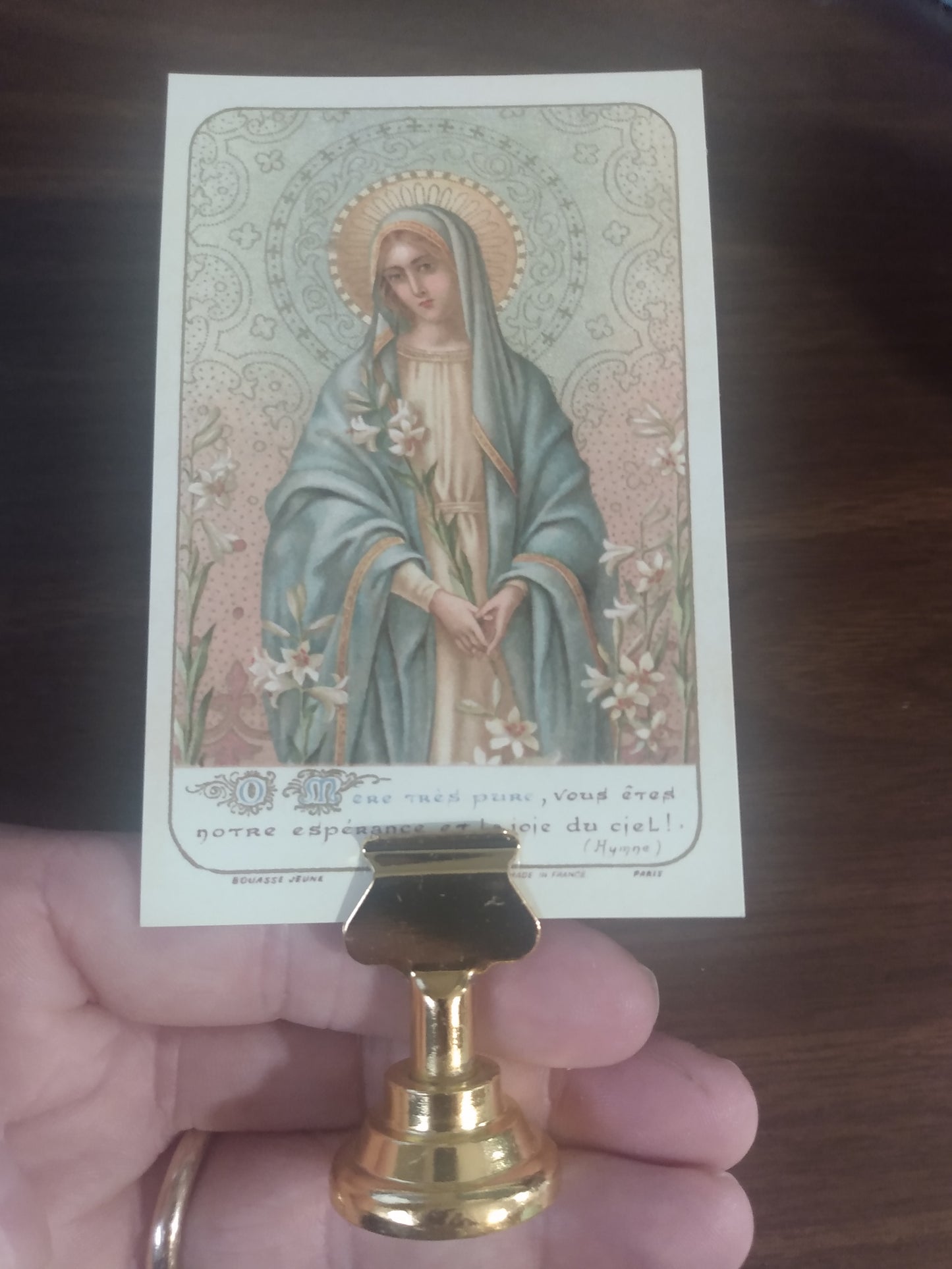 Vintage Holy Card Restorations – Marian Variety Pack of 8 – Beautiful and Inspirational