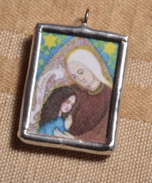 Anne Pendant - Catholic Art and Jewelry