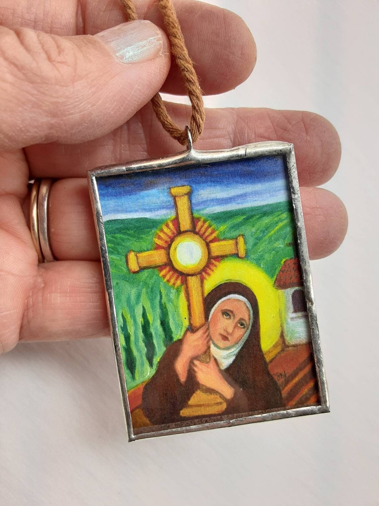 Saint Clare Ornament