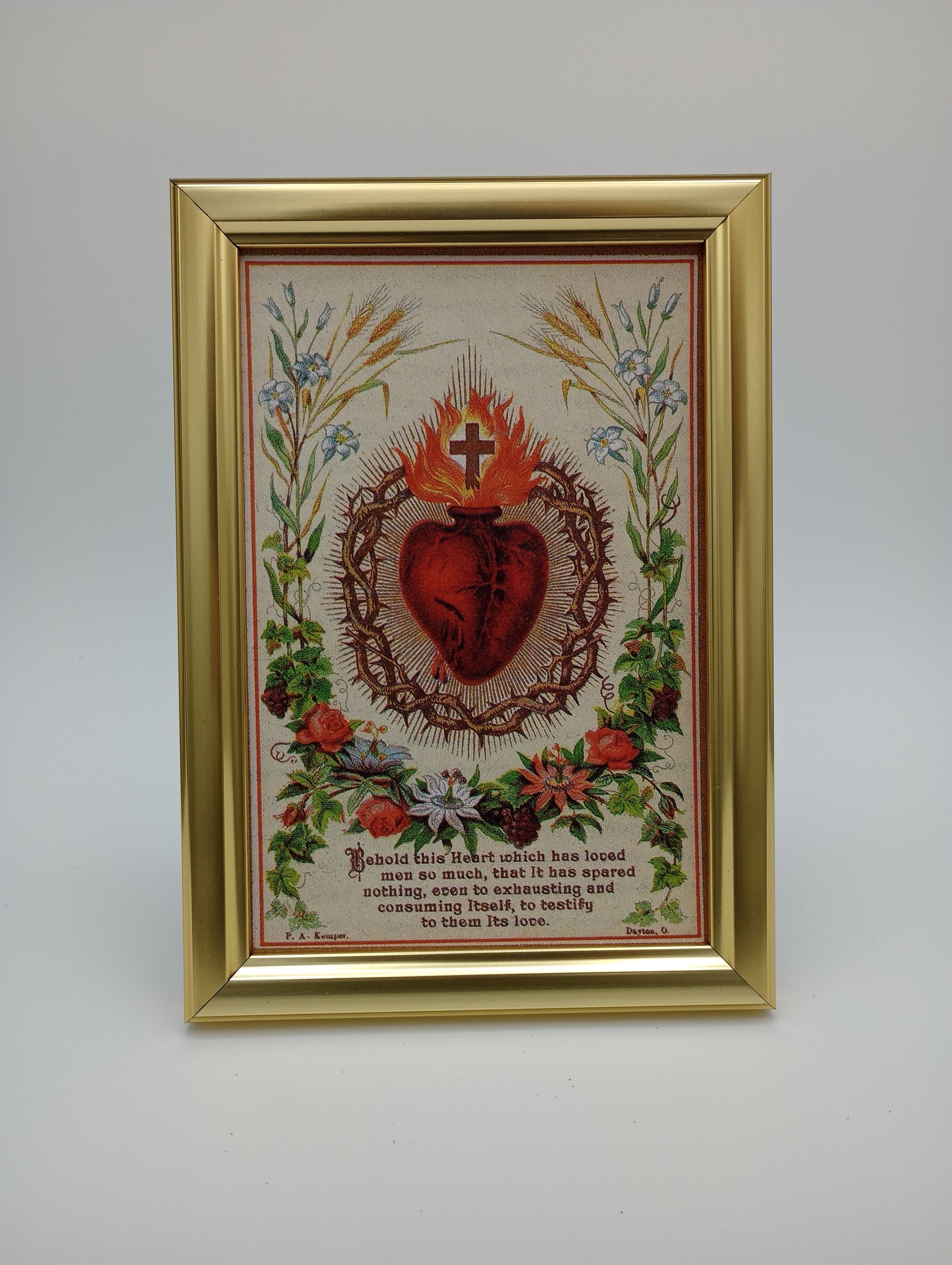 a picture of a heart with a cross on it