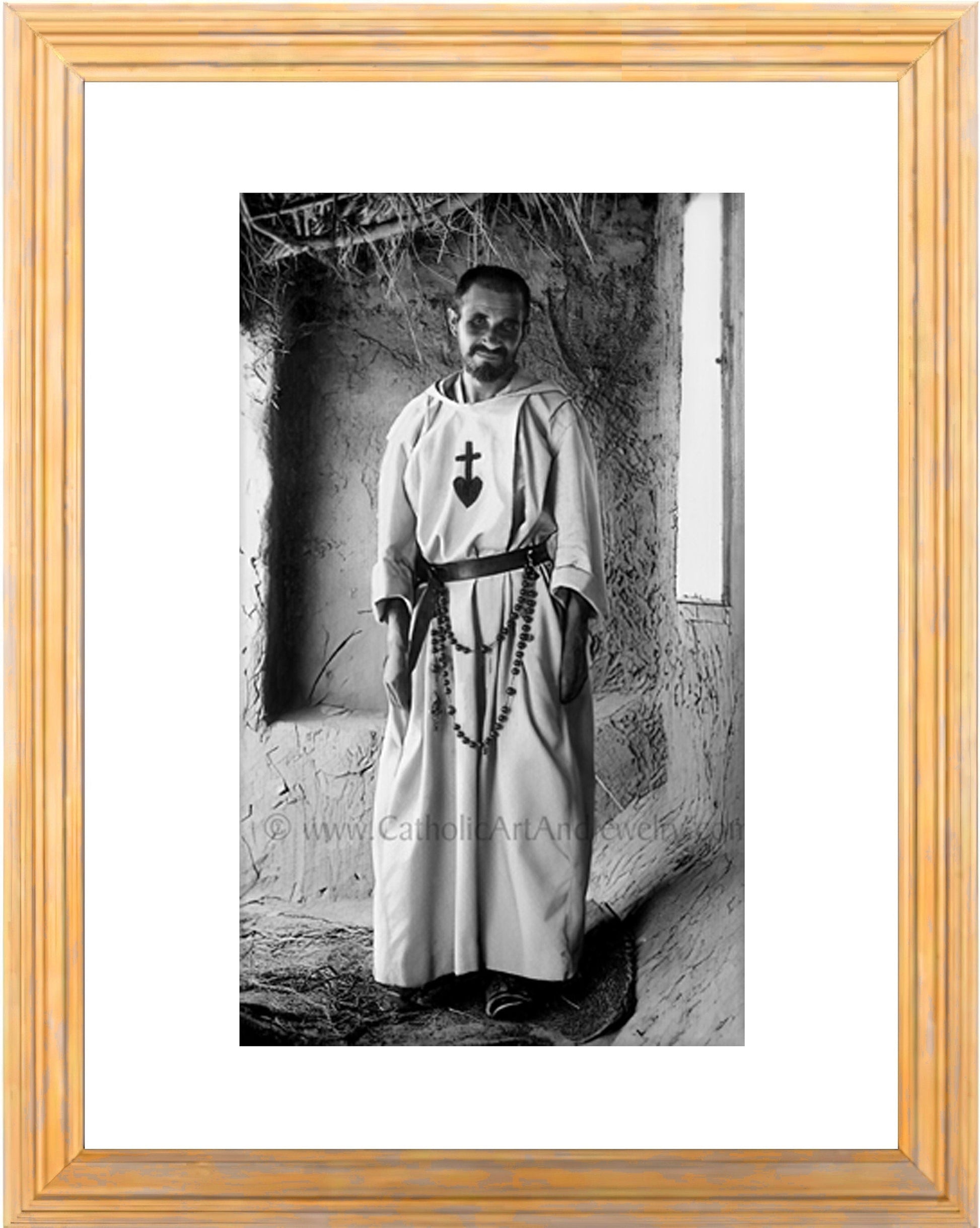Bl. Charles de Foucauld, c. 1907 – Exclusive Photo Restoration – Catholic Art Print – Archival Quality – Catholic Gift - Catholic Art and Jewelry
