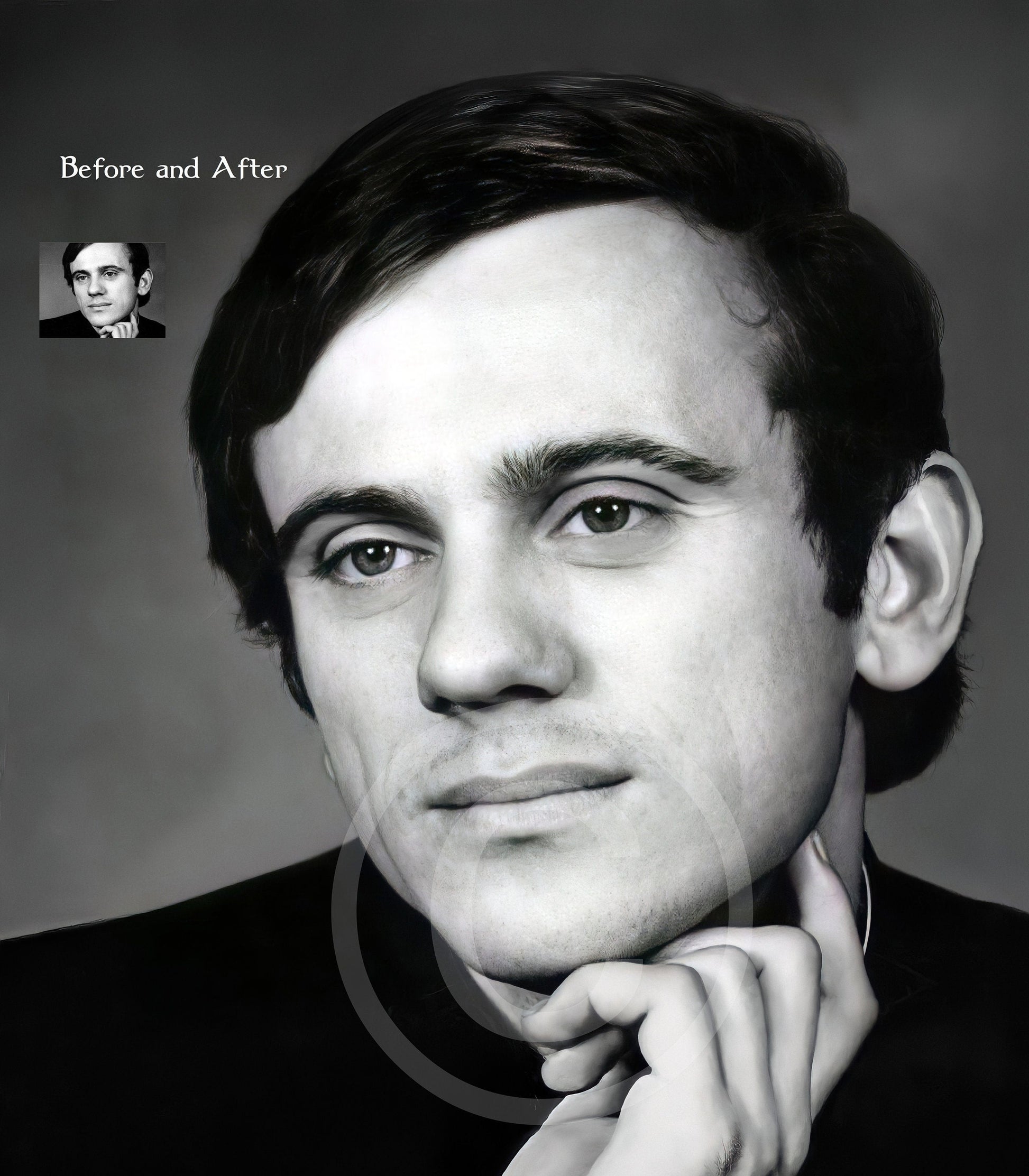 Bl. Fr. Jerzy Popiełuszko – Exclusive Photo Restoration – 4 Sizes – Catholic Art – Catholic Gift - Catholic Art and Jewelry