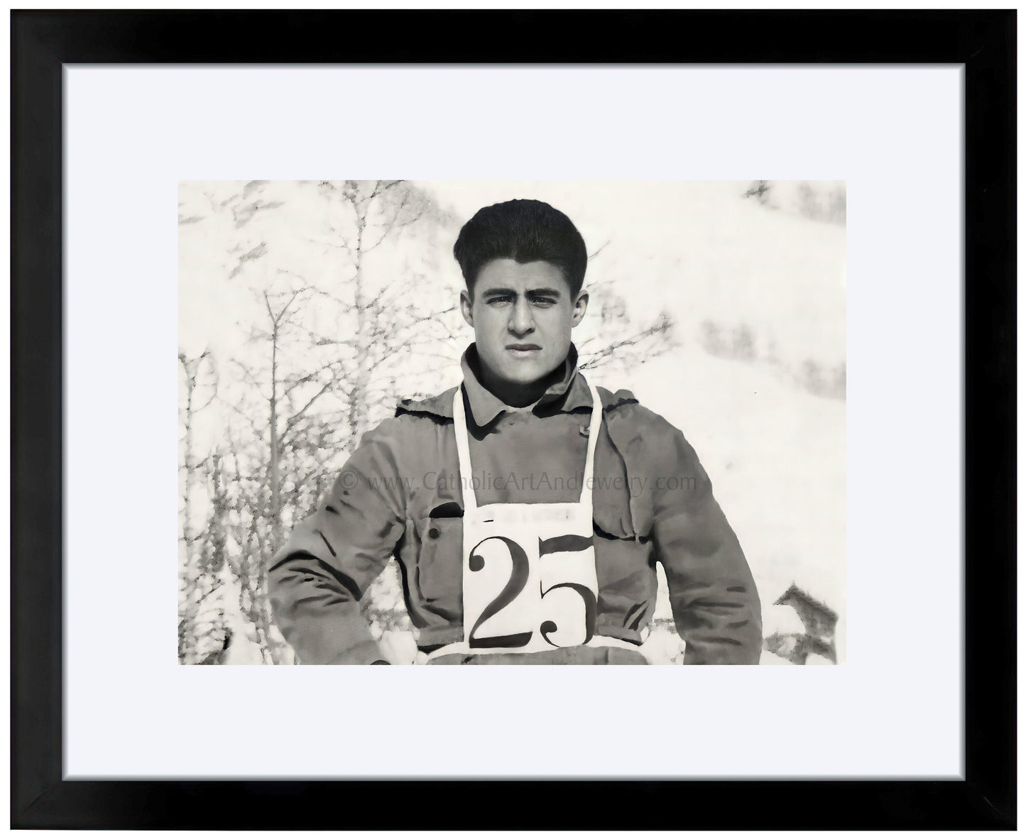 Blessed Pier Giorgio Frassati – Exclusive Restoration – Catholic Art Print – Archival Quality - Catholic Art and Jewelry