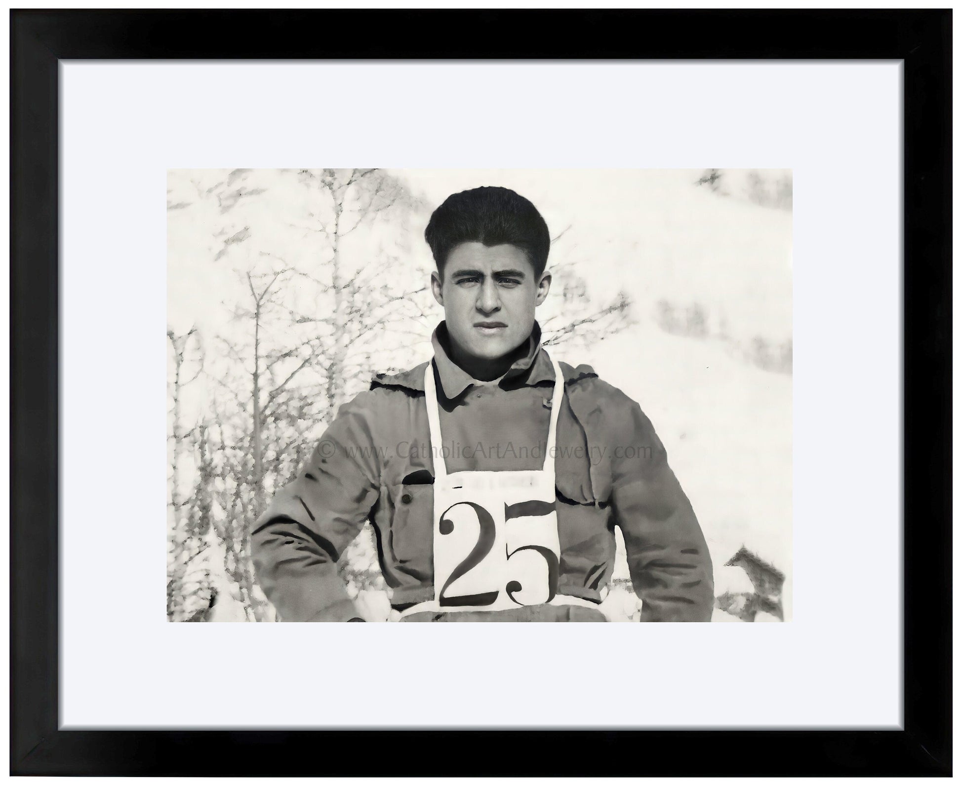 Blessed Pier Giorgio Frassati – Exclusive Restoration – Catholic Art Print – Archival Quality - Catholic Art and Jewelry