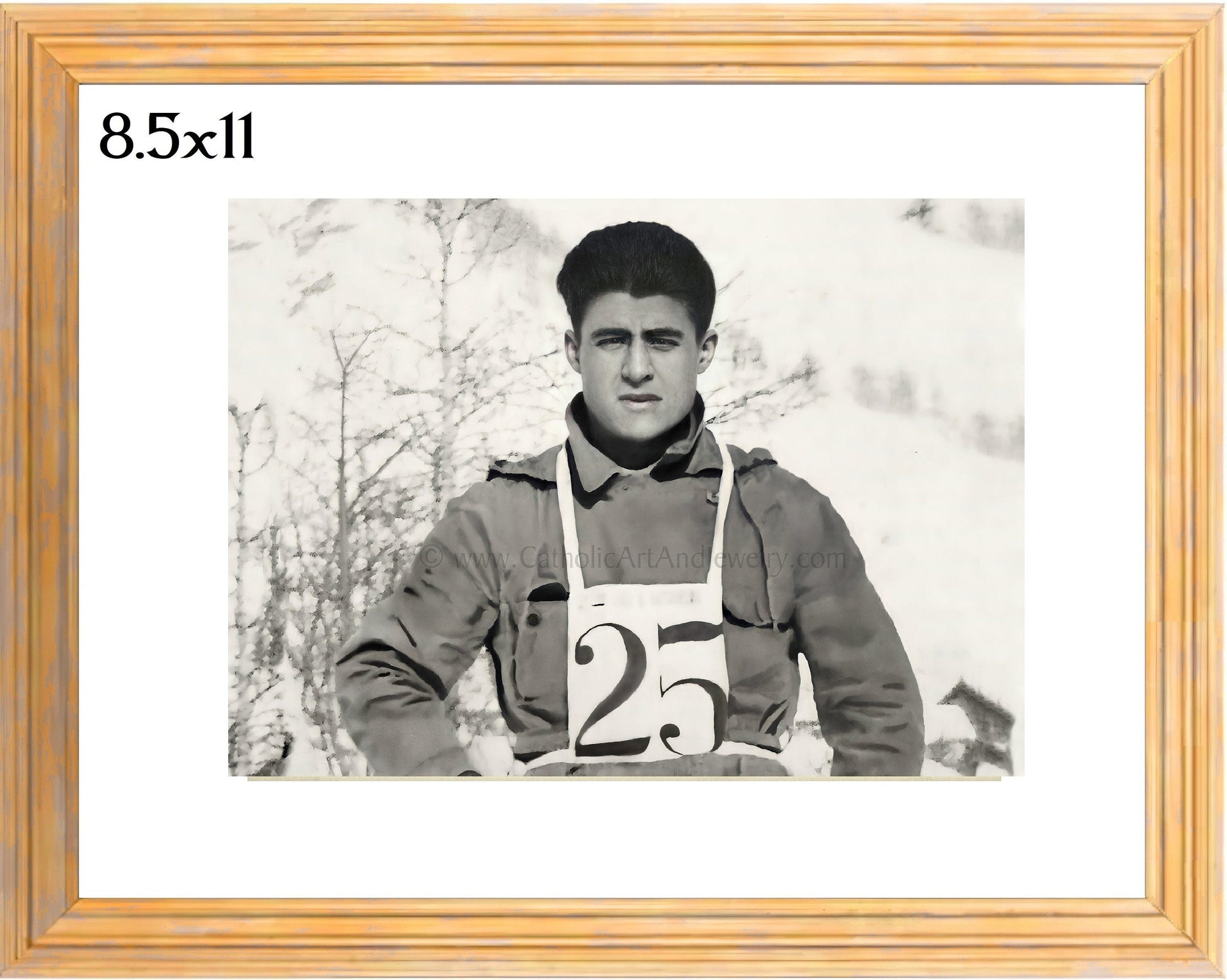 Blessed Pier Giorgio Frassati – Exclusive Restoration – Catholic Art Print – Archival Quality - Catholic Art and Jewelry