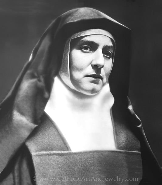 New! St. Edith Stein – Saint Teresa Benedicta of the Cross – Restored Photograph – Catholic Art Print – Archival Quality